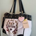 Juicy Couture  Juicy Never Dies Tote Chiffon Pink and Chocolate Photo 2