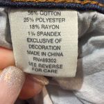 Mudd  Jeans Size 13 Womens Skinny FLX Stretch Mid Rise Medium Wash Blue Denim Photo 3