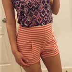 Free People  striped ponte shorts. Size xs. Photo 2