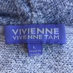 Vivienne Tam Heather Grey Crop Full Zip Hoodie L Photo 4