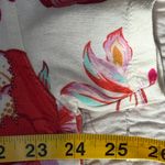 Laundry by Shelli Segal Laundry by Shelly Segal Floral Button-Up Linen Blend Shirt Size Large NWOT Photo 2