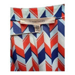 41Hawthorn Women Orange 3/4 Sleeve‎ Button Up Blouse 2X Plus Roll Tab Sleeves​​​ Photo 1