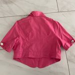 Boutique Cropped Top Pink Size XS Photo 2