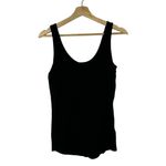 Gap  Love Black Forever Favorite Ribbed Tank Top L Photo 1