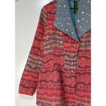 Arrata Silent Journey Blazer Jacket Pink Size Small NWT Embroidered Peplum Photo 2