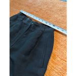 The Limited  Black Linen Blend Pleated High Waist Shorts Size 8 Photo 3