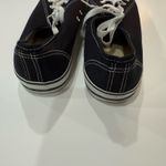 Black and White Canvas Sneakers Unisex Classic Size 10 Photo 1