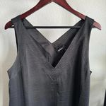 DKNY Black V-Neck Oversize Maxi Dress with Cargo Pocket Size XL NWT Photo 6