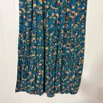 Natural Life  Eliza Turquoise Floral Maxi Dress Size XL Boho Tiered Flow Photo 10