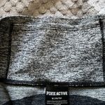 PINK - Victoria's Secret  Active Leggings Joggers Black Gray Size Med EUC #0846-AT Photo 3