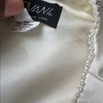 Jovani  Ivory Satin Three Piece Skirt Set SIZE 14 Photo 6