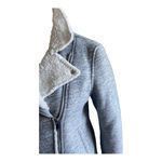 Old Navy super cute and cozy gray jacket, Sherpa Inside, two hand pockets Photo 4