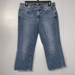 Lucky Brand  Cropped Blue Denim Classic Rider Cropped Jeans Size 8/29 Photo 7