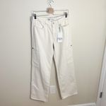 ZARA  Cargo Cream Pants Denim Size 6 New‎ Photo 6