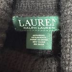 Ralph Lauren  Wool Blend Waffle Knit Poncho Shawl One Size Photo 4