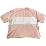 Tommy Hilfiger Tommy jeans women’s size small short‎ sleeve sweatshirt with kangaroo pocket Photo 2