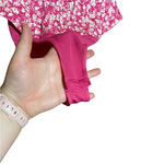 ZARA NWT Pink Floral Bodysuit Size Small Barbie Core Photo 7