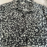 Maurice's NWOT! Fleece Shacket!  Gray Animal Print Jacket Photo 1