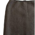 Kenneth Cole Skirt Women’s SZ 12 Charcoal Wrapped Rear Zipper Mini NEW Photo 1