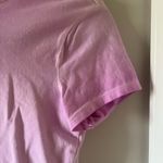 Good American  Medium Washed Purple Tee Shirt Photo 1