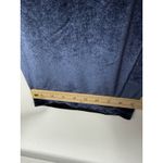 Fabletics Velour Zip Wide Leg Jumpsuit Navy Blue L Loungewear Y2K Athleisure Photo 7