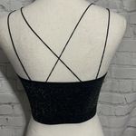 Gilly Hicks  - Black Sparkly - Crop Cami - S Photo 2