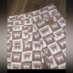 Wrangler Free people x  collab cream brown logo flare denim pants spring jeans Photo 4