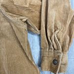 Romans Vintage Tan Corduroy Button Photo 3