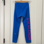 Lululemon  Ed Curtis Wunder Train High-Rise Tight Leggings 25" Poolside Blue 4 Photo 5