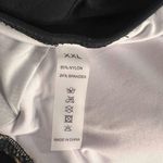 Womens Swimsuit 2XL Black Leopard Print One Piece Halter Neck Backless NWT Size XXL Photo 7