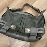 Michael Kors  Gray Leather Purse Photo 2