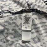 LuLaRoe Dress/Tunic Sz XL Mitzi Black/White Geometric Patterned Dolman Sleeves Photo 5