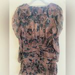 Ulla Johnson Black coral Cecily silk mini dress 8 NWT Photo 14