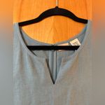 LL Bean Linen Rayon Blend Long Dress Sleeveless Modest Church Women’s Size 20 Photo 3