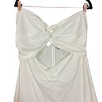 Petal and Pup  NWOT $99 White strapless rosetta midi dress XL 16 Photo 3