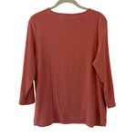 Ralph Lauren Pink Salmon Vintage  Designer Casual Top Shirt Women’s Size Large! Photo 1