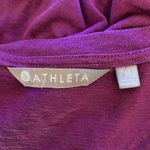Athleta Fuchsia Scoop Neck Short Sleeve Tee Photo 4