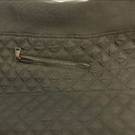 New Direction New Directions Olive Quilted Vest with Leopard Lining Photo 3