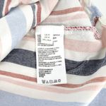 Anthropologie Maeve Chatham Striped Button Down Linen Blend Shirt Photo 5