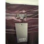 Jones New York NEW  Womens Black Velvet Long Sleeve Cowl Pullover Sweater sz S Photo 6