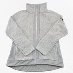 The North Face Cream Gray Sherpa Fleece Soft Cozy Full Zip Jacket Size Large Photo 1