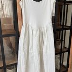 Free People Dylan midi dress maxi tiered ribbed scoop tank adjustable straps Photo 1