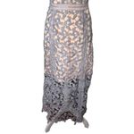 Elliatt Tingle Dress Lilac Floral Lace Overlay Revolve NWT Small Photo 3