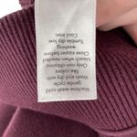 Athleta Antique Burgundy Cozy Karma 1/4 Zip Plush Lined semi cropped size M Photo 5