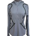 Adidas Stella McCartney Truepace Hooded Midlayer Jacket FU0293 Women Size Large Gray Photo 0