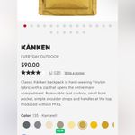 Fjällräven Kanken Classic Backpack in 135 Kantrell Yellow Photo 3