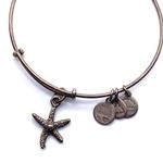 ALEX AND ANI ‎ starfish bangle bracelet nautical ocean marine sea creature Photo 0
