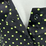 Vera Wang Princess by  Polka Dot Sheer Back Dress With Belt Juniors Size 9 Black Photo 3