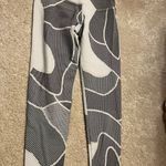 Strut this Black & White Patterned Leggings Photo 0