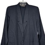 Vintage Casablanca Black Blazer Made In‎ USA Size 8 Photo 1